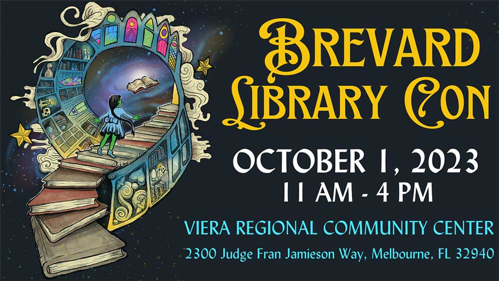 Brevard Library Con graphic